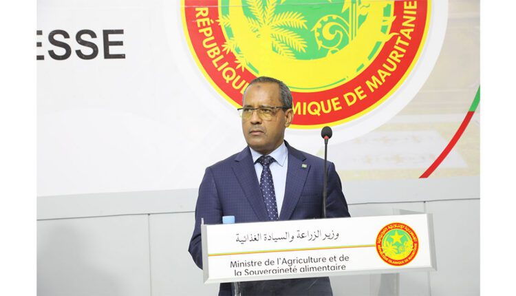 وزير الزراعة: إنشاء قطب “النهضة الزراعية” في اترارزة يهدف لتعزيز الإنتاج وتحقيق الاكتفاء الذاتي وخلق فرص العمل