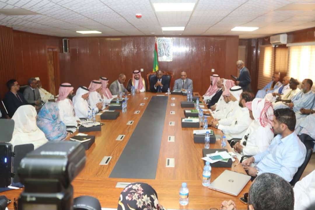وزير التنمية الحيوانية يستقبل بعثة رفيعة المستوى من المملكة العربية السعودية
