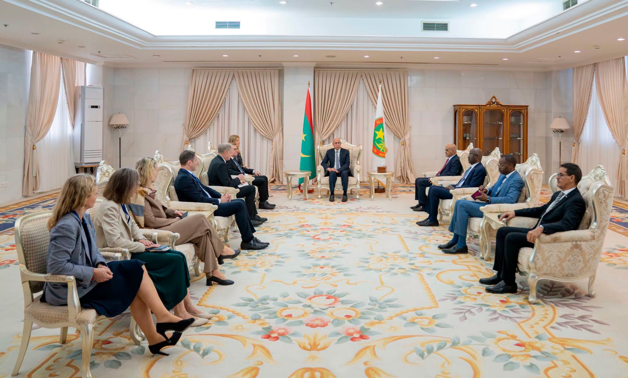 الرئيس غزواني يبحث مع وزير خارجية ألمانيا تعزيز التعاون بين موريتانيا وألمانيا