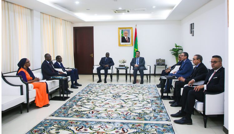 الوزير الأول يستقبل نائب رئيس البنك الدولي لمنطقة غرب ووسط إفريقيا
