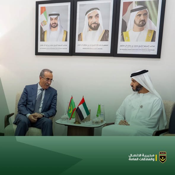 المدير العام للأمن الفريق محمد لحريطاني يلتقي رئيس الجهاز الوطني لمكافحة المخدرات بدولة الإمارات الشيخ زايد بن حمد بن حمدان آل نهيان