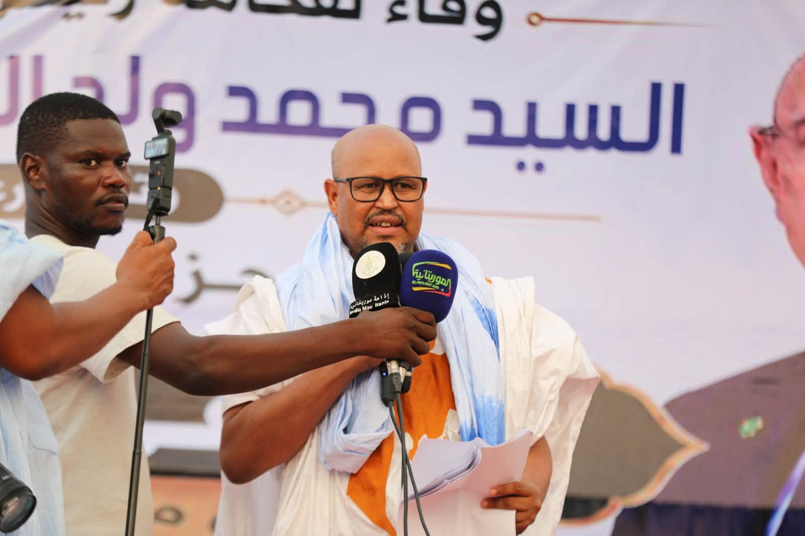 استقبال استثنائي وحضور سياسي بارز للمدير العام للسور الأخضر بمقاطعة "مال"